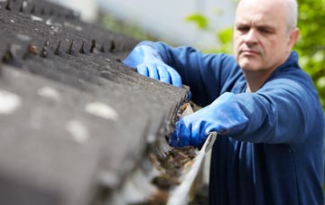 cleaning and inspecting Blythburgh roofs
